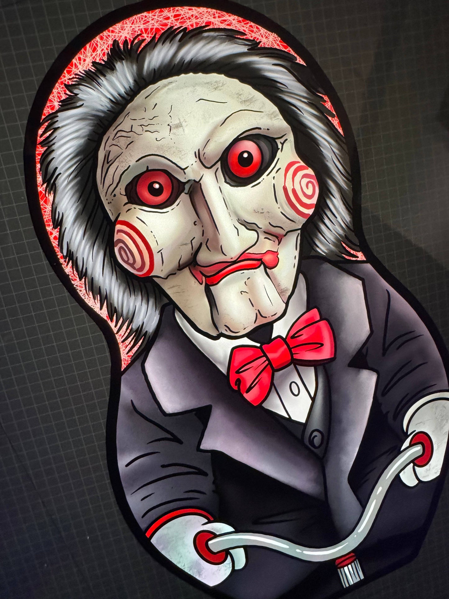 Billy the Puppet SAW Inspired Plush Doll (The Cuddle Cult)