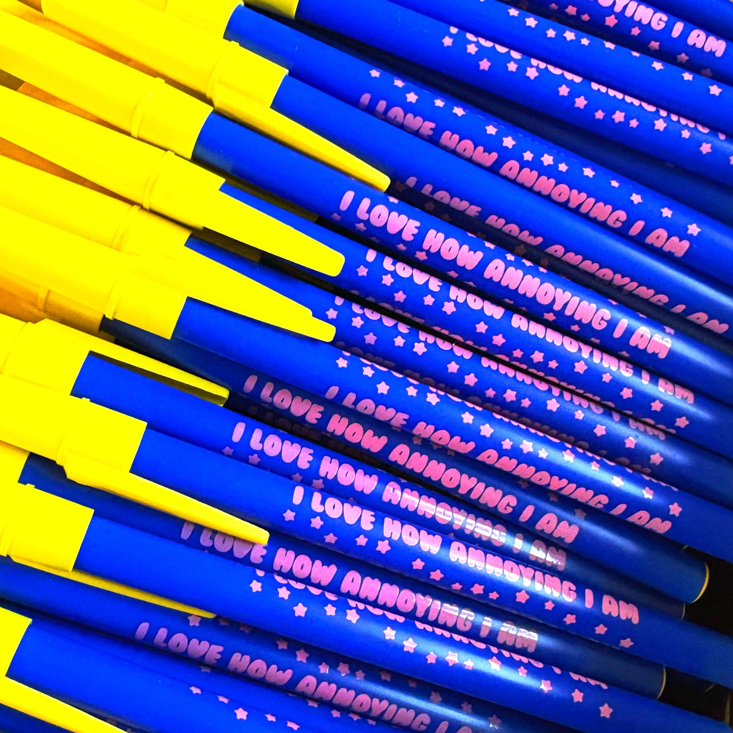 "I Love How Annoying I Am" Ballpoint Pen (Krystan Saint Cat)