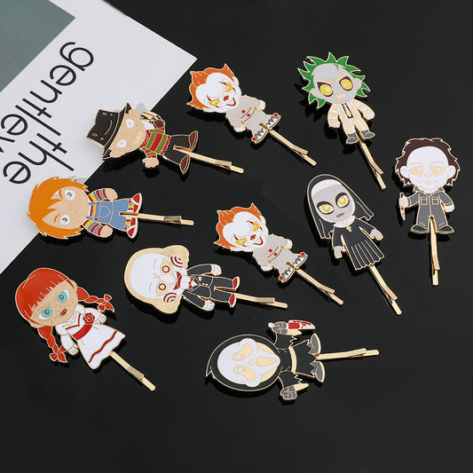 Horror Hairclips