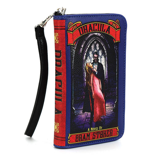 Dracula Bram Stoker Colored Book Wallet