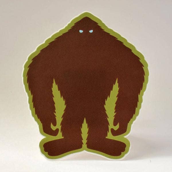 Bigfoot Patrol Vinyl Sticker (Monsterologist)