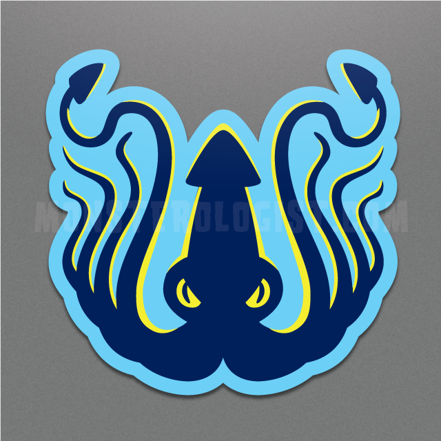 Kraken Creature Cryptozoology Sticker (Monsterologist)