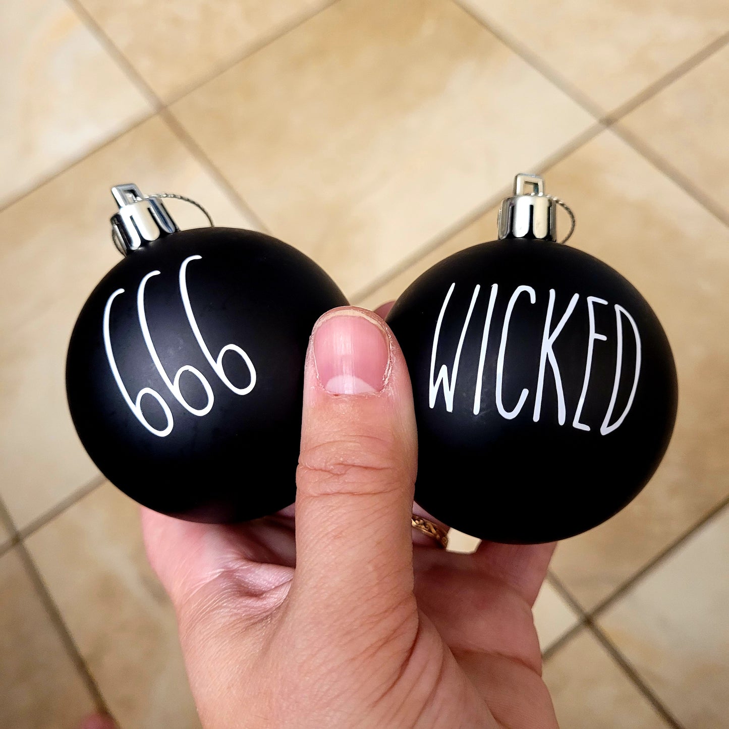 RD Inspired Spooky Ornaments