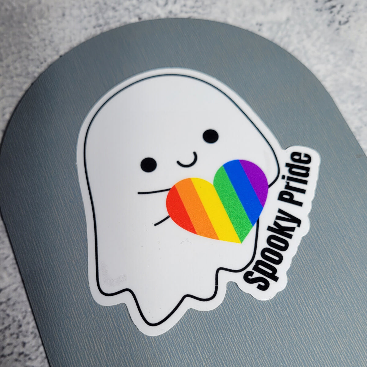 Ghost Spooky Pride Sticker