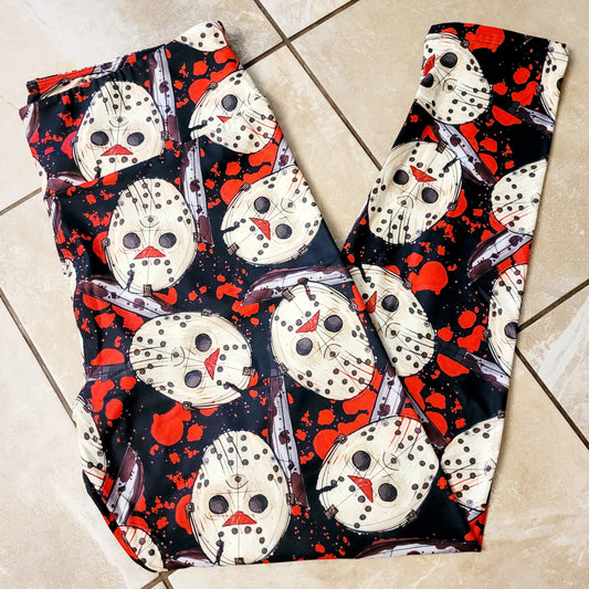 Bloody Jason (Semi-Exclusive) - High-quality Handcrafted Vibrant Leggings
