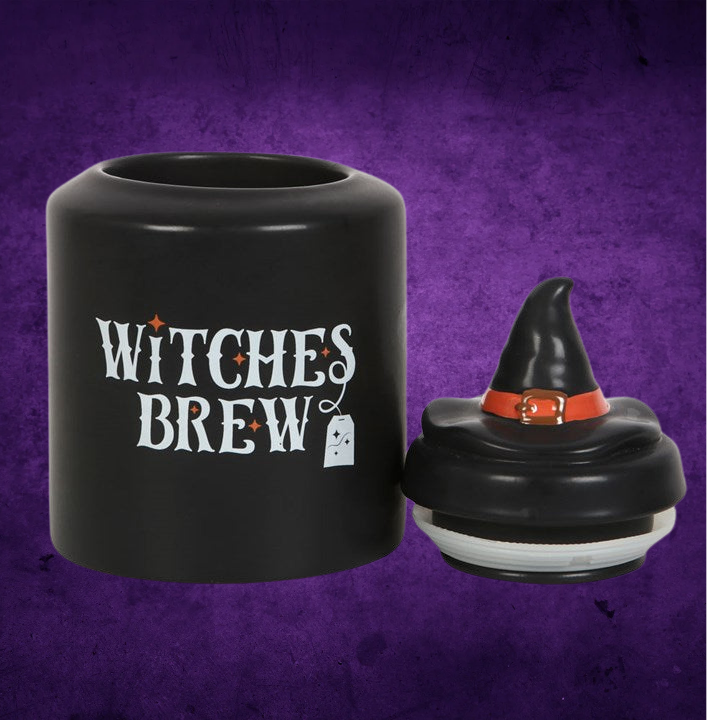 CLEARANCE Witches Brew Tea Canister