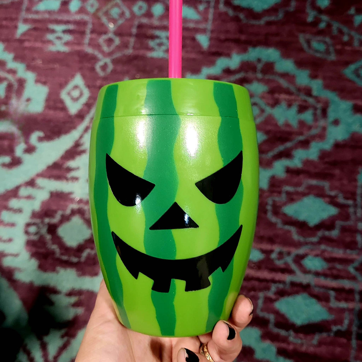 Summerween Tumbler (Jack-o-Melon or Carved Pineapple)