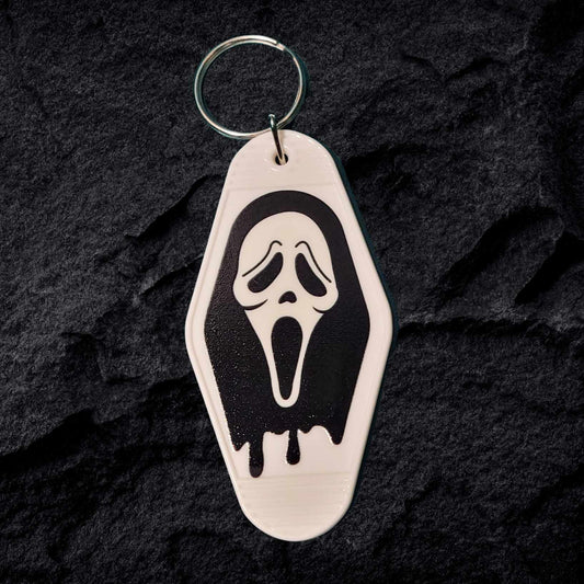Scream Ghostface Mask Motel - Keychain