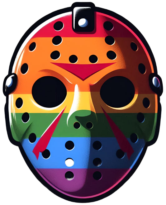 Jason Rainbow Pride Sticker