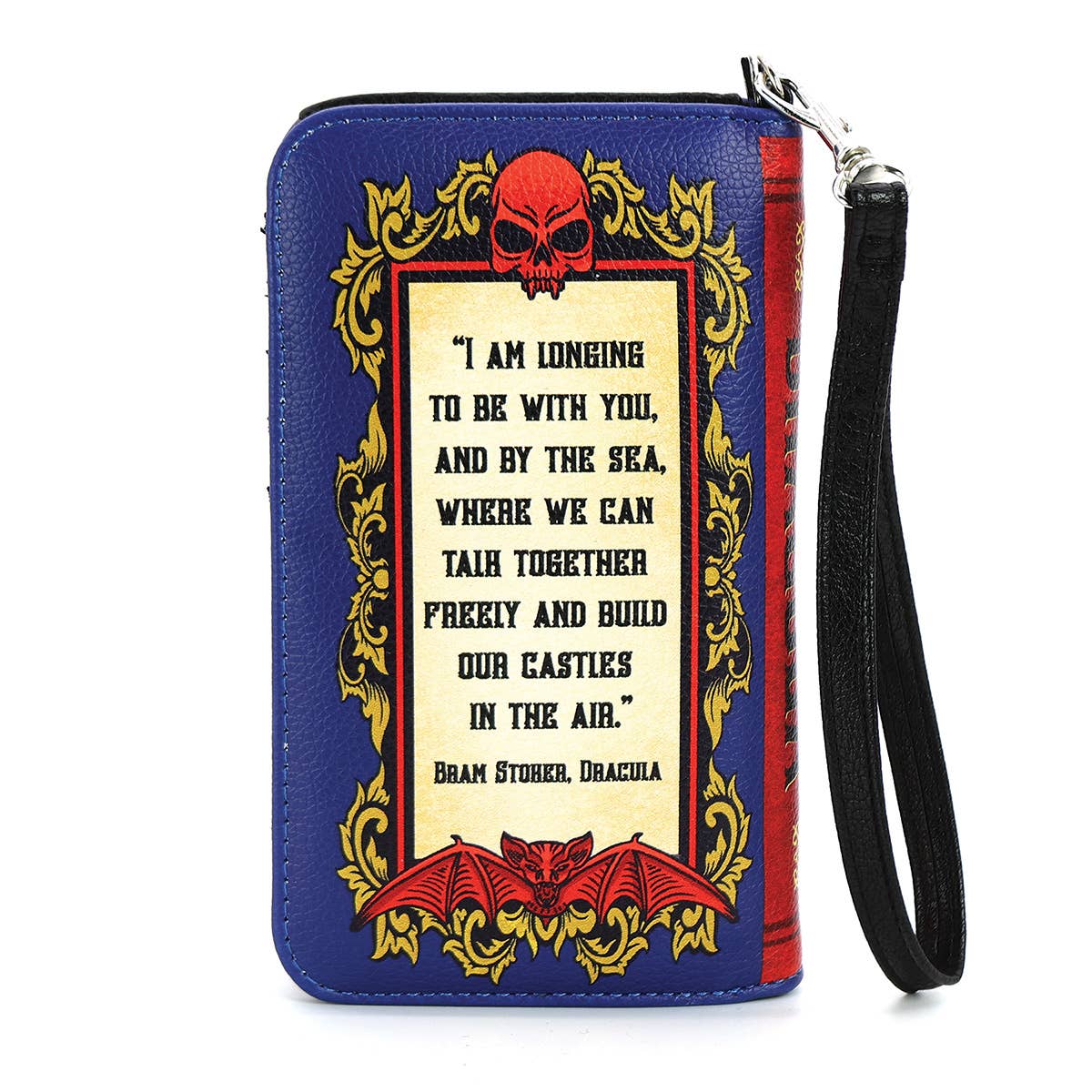 Dracula Bram Stoker Colored Book Wallet