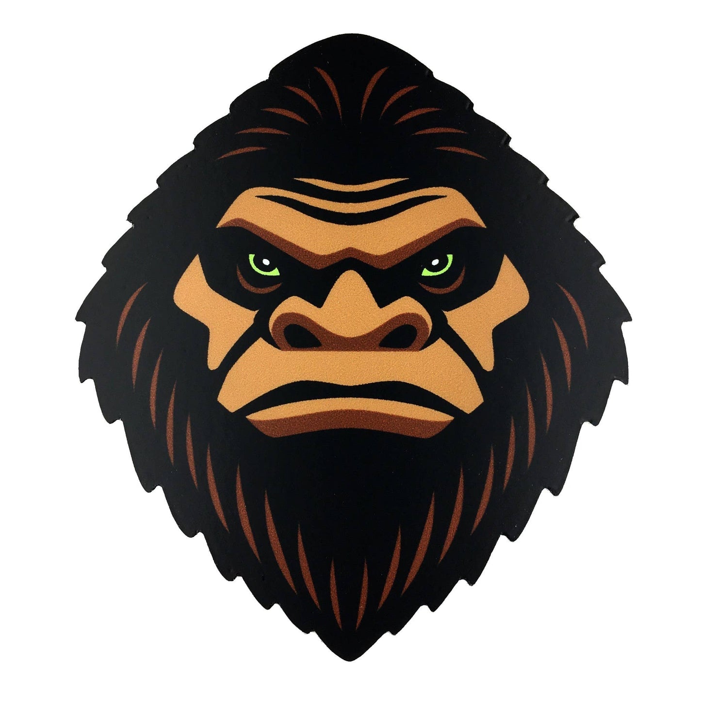 Sasquatch Head Cryptozoology Vinyl Sticker (Monsterologist)