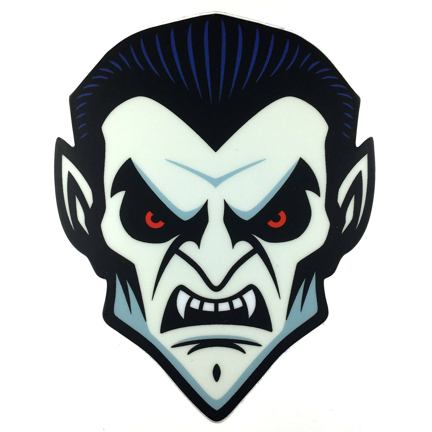 Dracula Head Vinyl Sticker (Monsterologist)