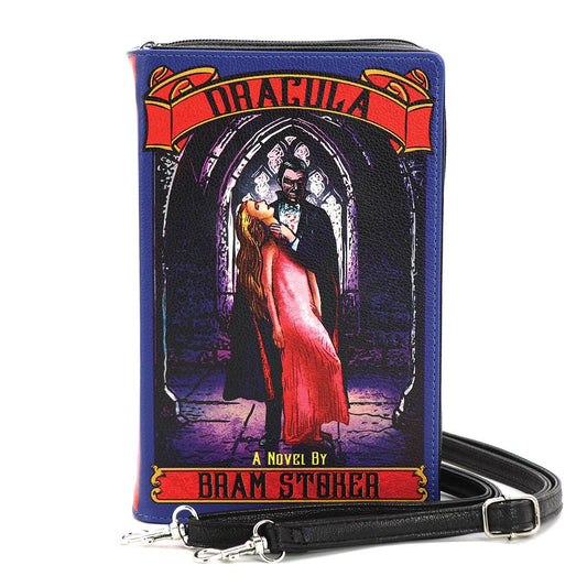 Colored Dracula Bram Stoker Book Clutch Bag
