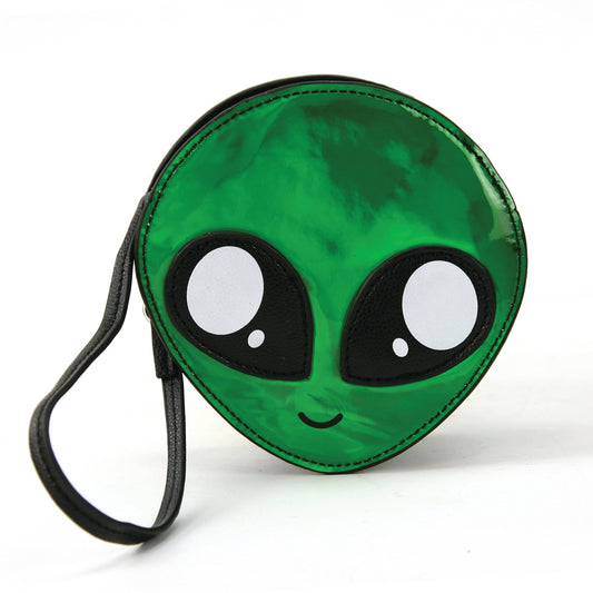 Alien Face Wristlet