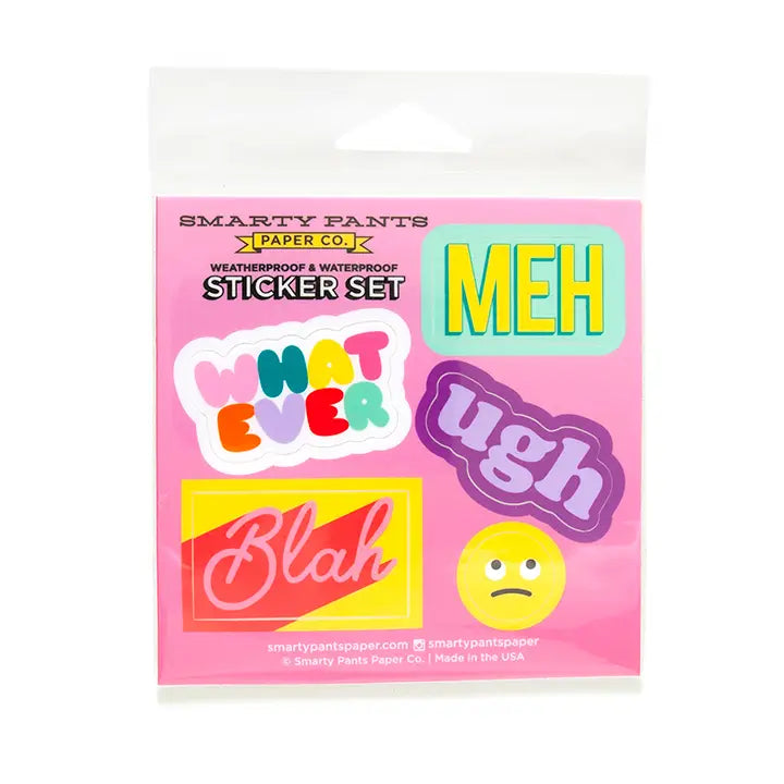 Whatever Sticker Sheet (Smarty Pants Paper)