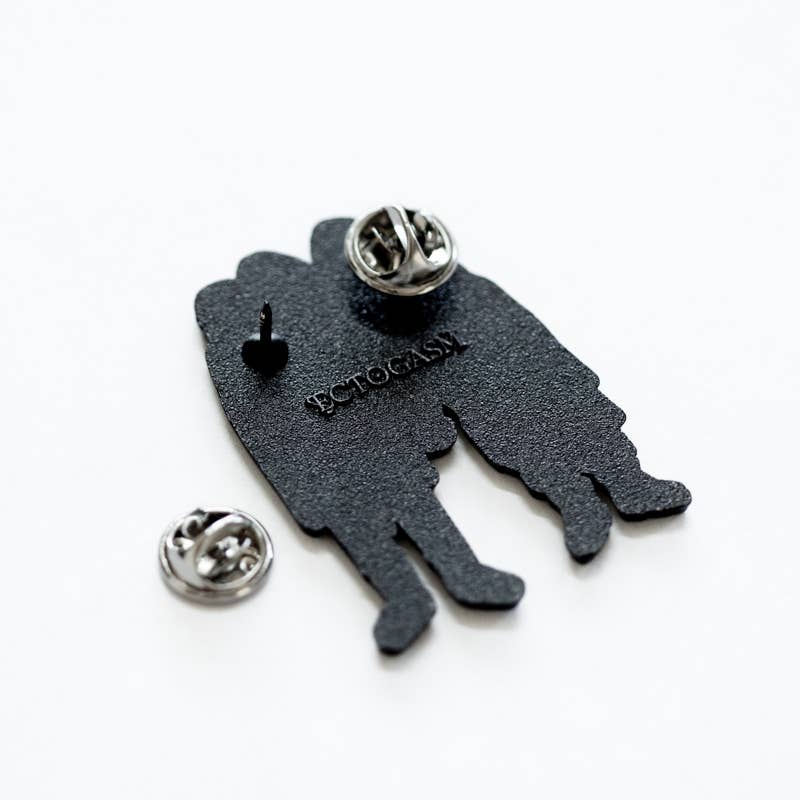 Emo Ghost Couple Enamel Pin Romantic Gift Halloween (Ectogasm)
