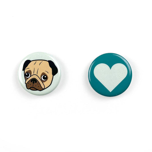 Pug Magnet Set (Smarty Pants Paper)