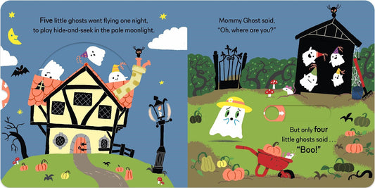 "Five Little Ghosts" Book