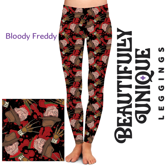 Bloody Freddy (Semi-Exclusive) - High-quality Handcrafted Vibrant Leggings