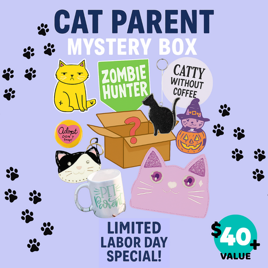 Cat Parent Mystery Box – Limited Labor Day Special!