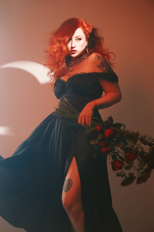 *PRE ORDER* Cosette Maxi Dress in Black