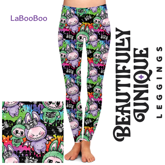 LaBooBoo Semi-Exclusive Leggings - High-quality Handcrafted Vibrant
