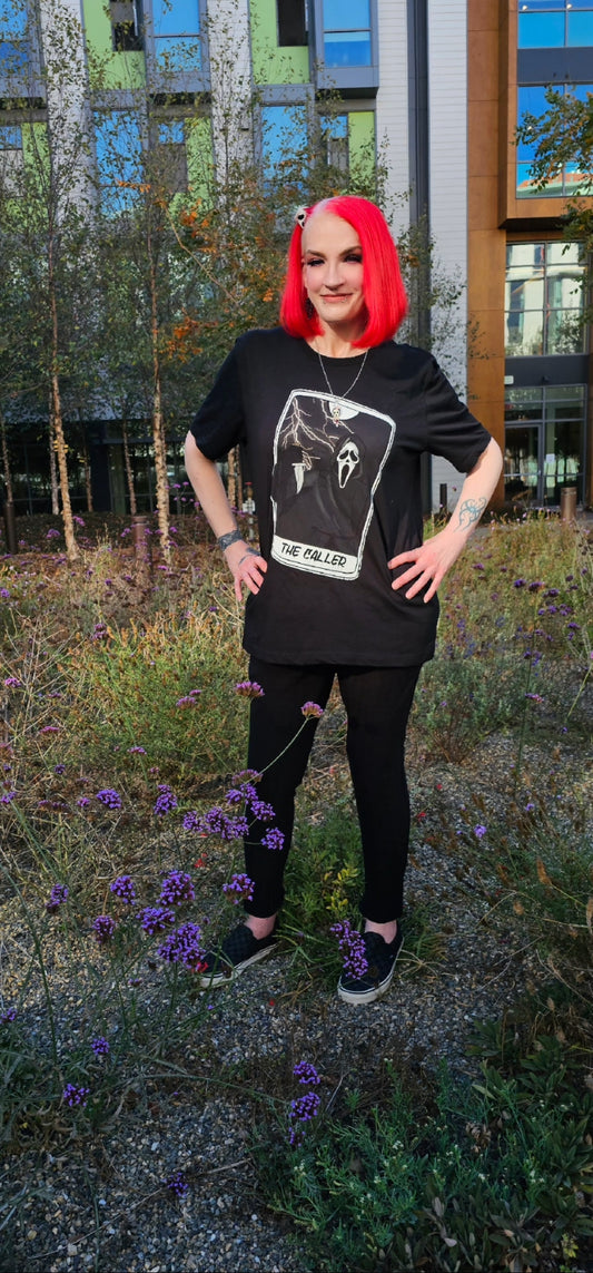 "The Caller" Ghostface Tarot Tee - Unisex Shirt