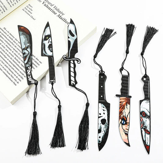 Horror Killer Knife Bookmarks