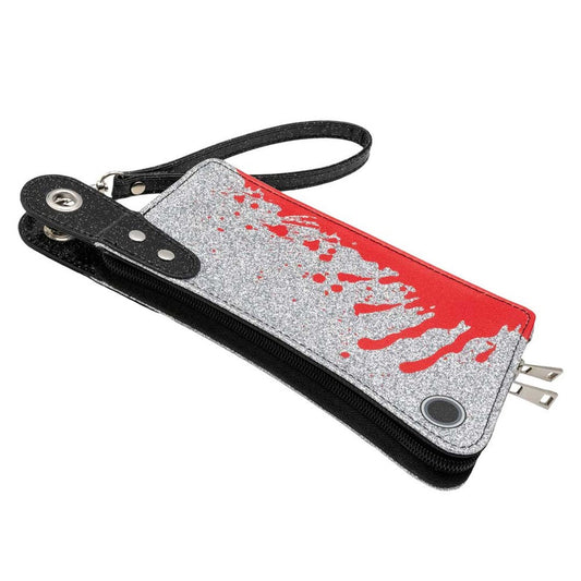 Glitter Cleaver Wallet – Spooky Horror Clutch