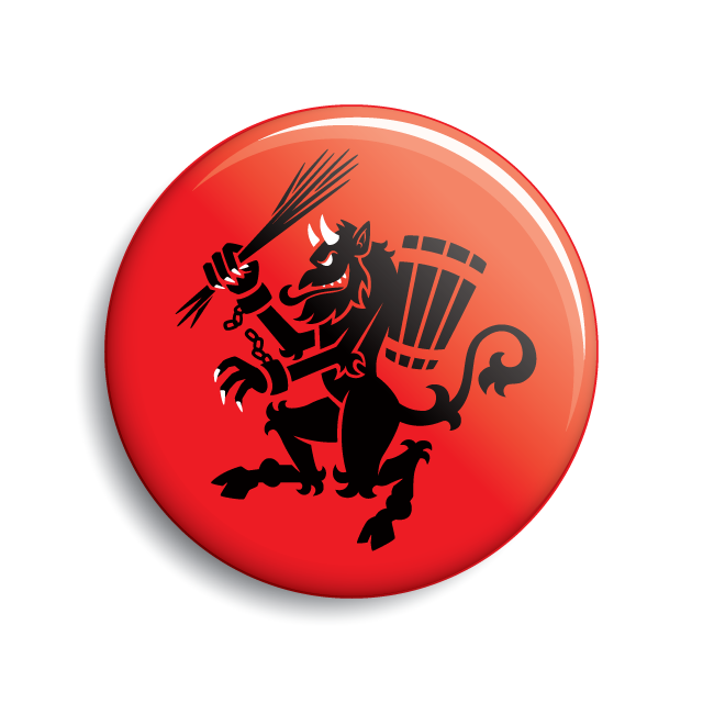 Krampus Rampant Button (Monsterologist)