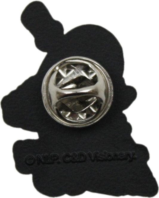 Jason's Bloody Mask And Knife Enamel Pin