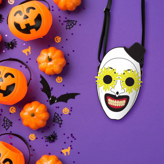 Terrifier 2 Art the Clown Flower Glasses Costume Bag