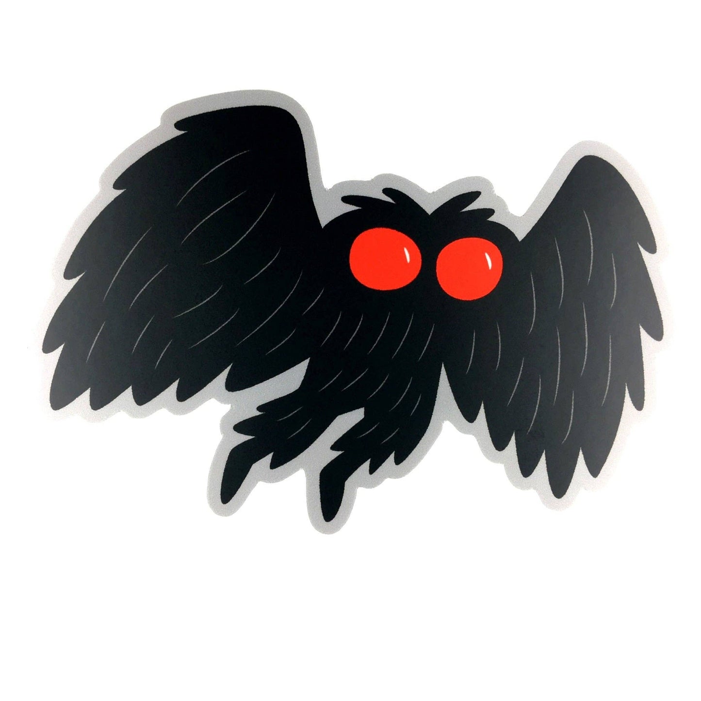 Mothman Cute Creature Vinyl Sticker (Monsterologist)