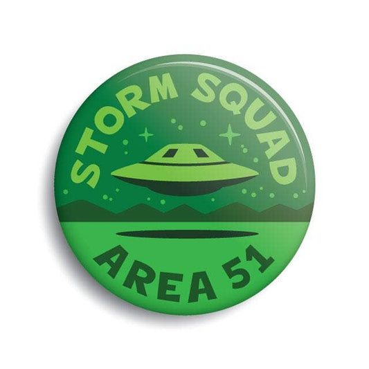 Area 51 Storm Squad Button (Monsterologist)
