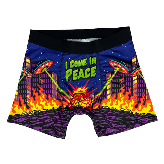 I Come In Peace Boxer Briefs