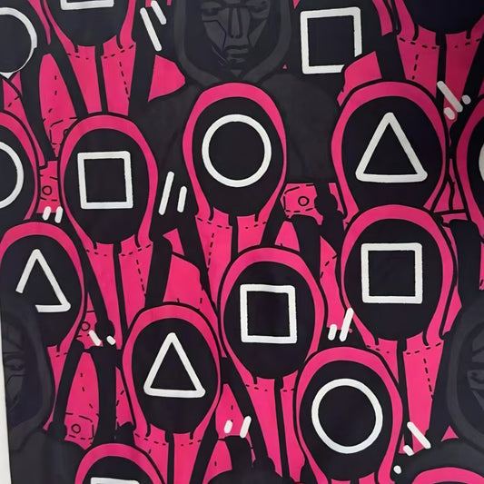 Squid Games Semi-Exclusive Leggings - High-quality Handcrafted Vibrant