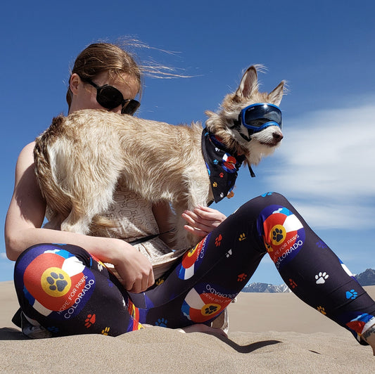 CLEARANCE Hope for Paws (Exclusive) FUNDRAISER - High-quality Handcrafted Vibrant Leggings