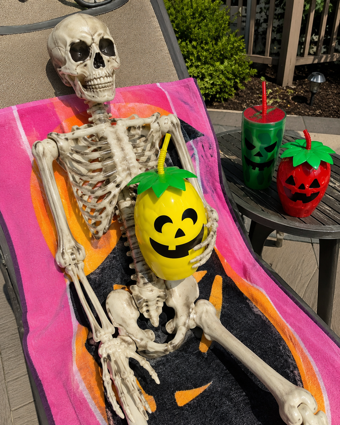 Jumbo Summerween Tumbler Jack-o-Melon