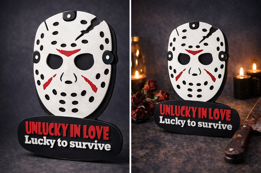 Jason Love & Survive wall decor - Friday the 13th