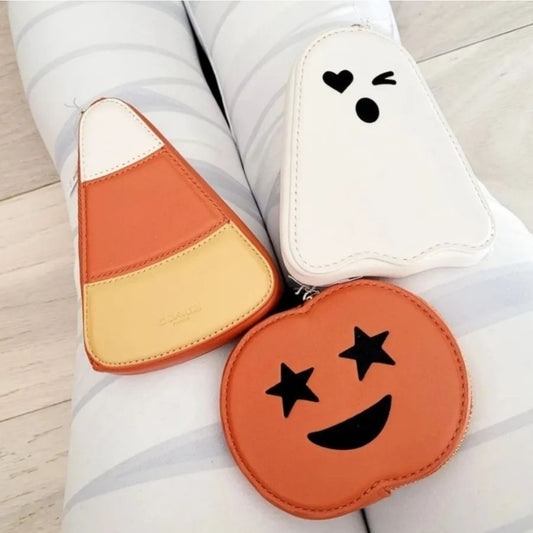 Spooky-Cute Coach Halloween Coin Purses