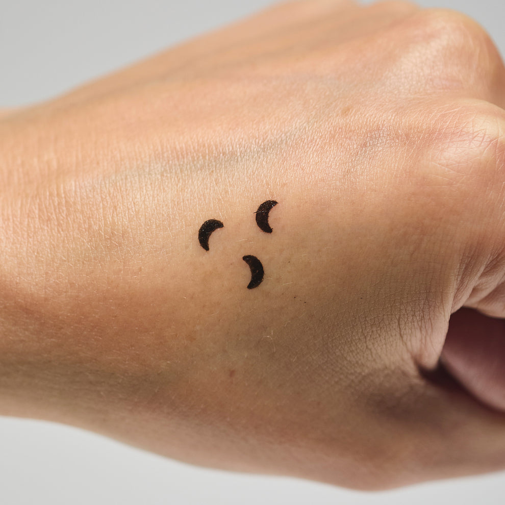 Moon Stamp and Eyeliner Makeup (Ashley Hay Design)