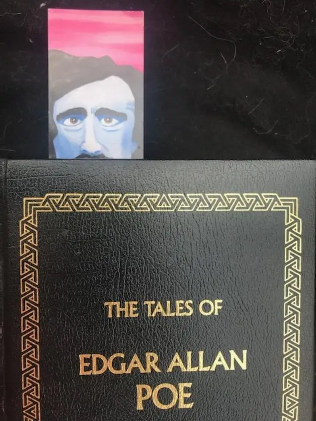 Edgar Allan Poe PopArt Bookmark
