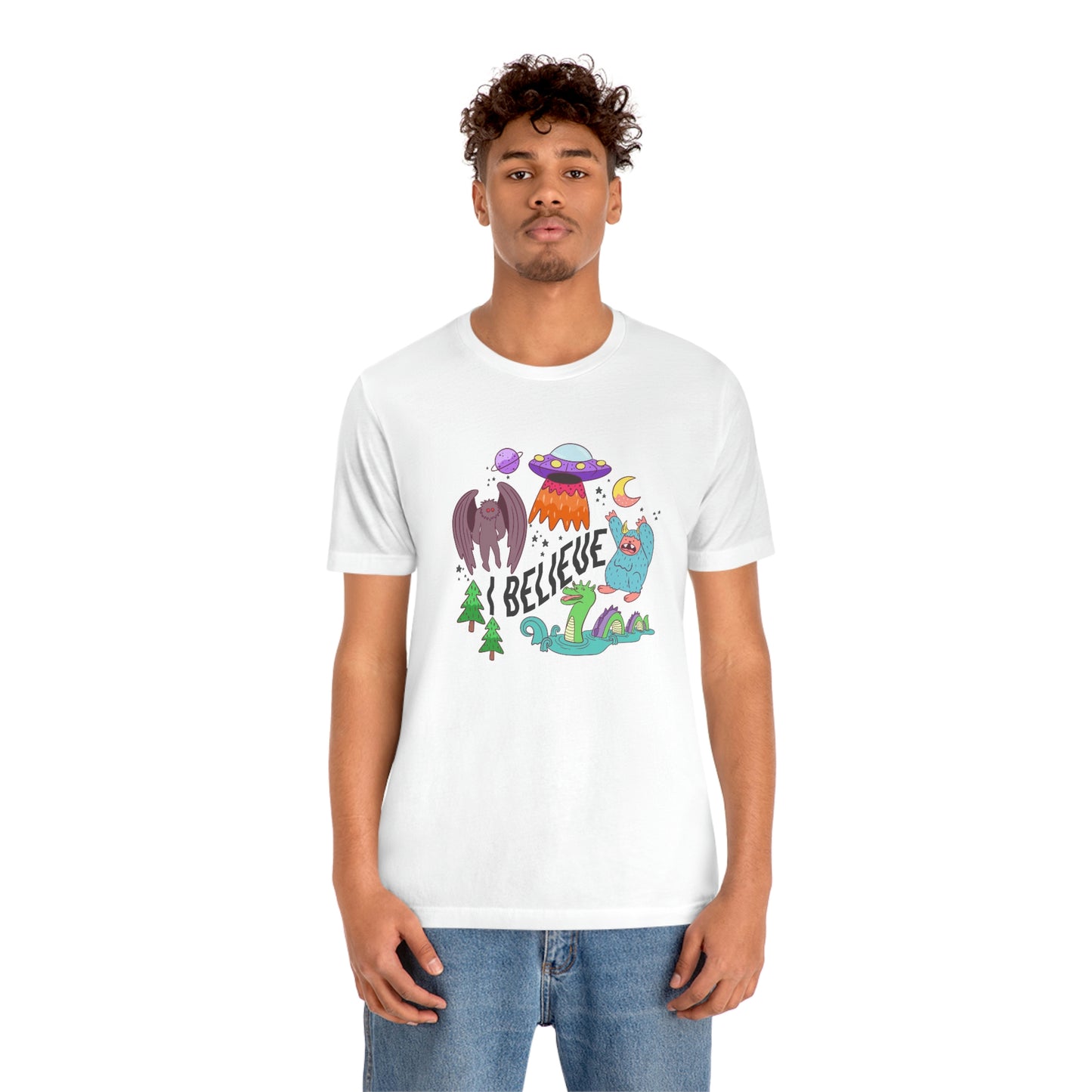 "I Believe" Mythical Creature Cryptids Tee - Unisex Shirt