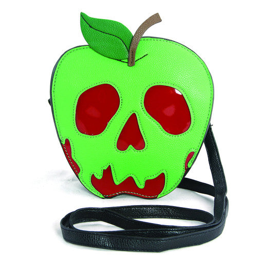 Poisoned Apple Lime Green Crossbody Bag - Purse