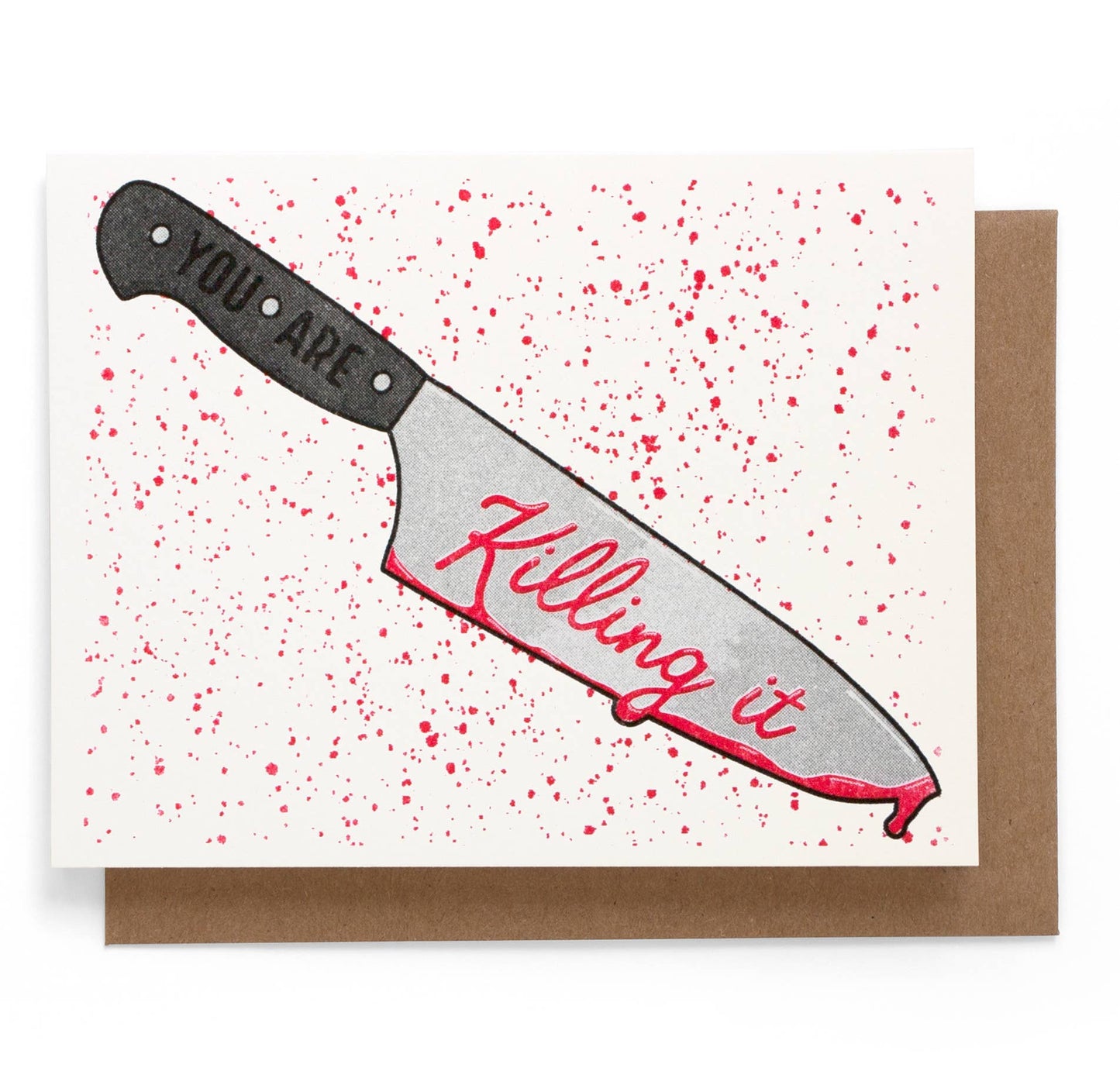 CLEARANCE Killing It Card (Smarty Pants Paper)