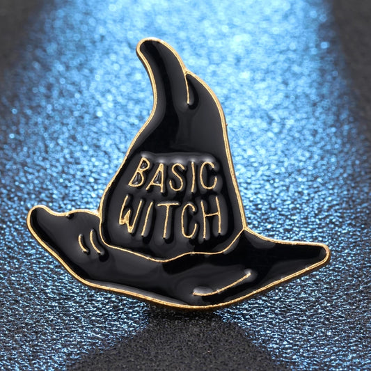 Basic Witch Enamel Pin