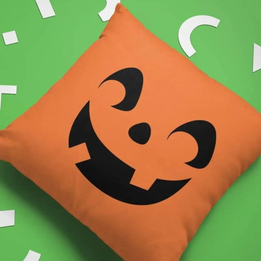 Pillow Cover: Vintage Halloween Buckets