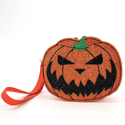 Spooky Jack O' Lantern Coin Purse