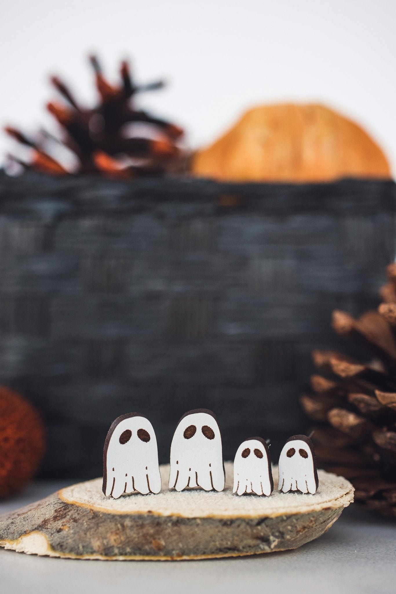 CLEARANCE Mommy & Me Ghost Stud Earrings