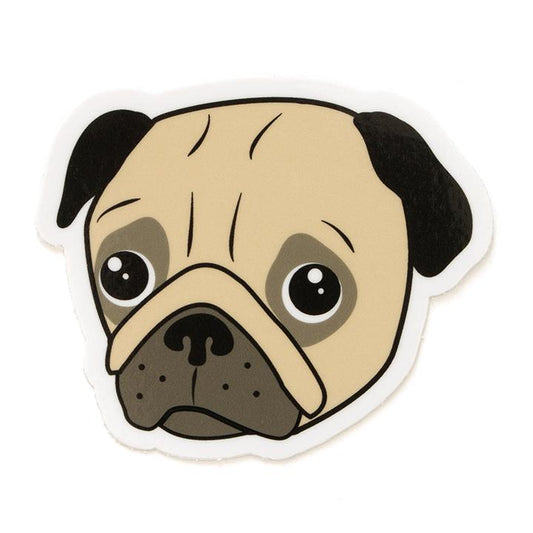 Pug Sticker (Smarty Pants Paper)